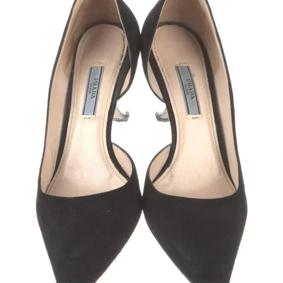 Prada D’Orsay Black Women's Heels - Picture 3 of 5